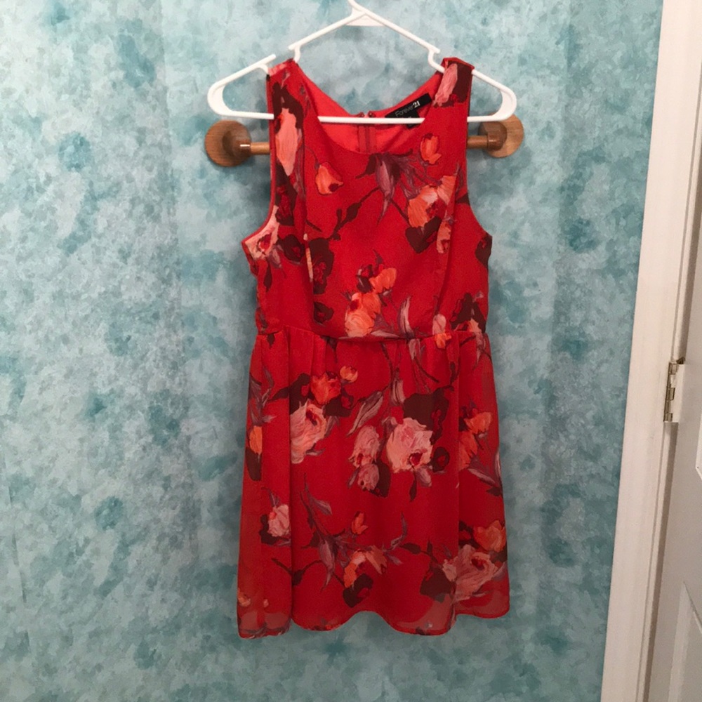 Forever 21 flowery summer dress